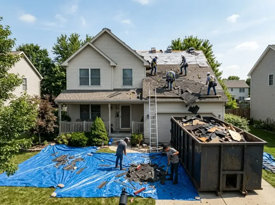 roof-replacement-debris-remova-004 — frequently asked questions, Cheapest Dumpster Rentals in Jonesboro, AR